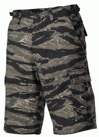 US bermuda "BDU", RipStop, tiger stripe, 01512C