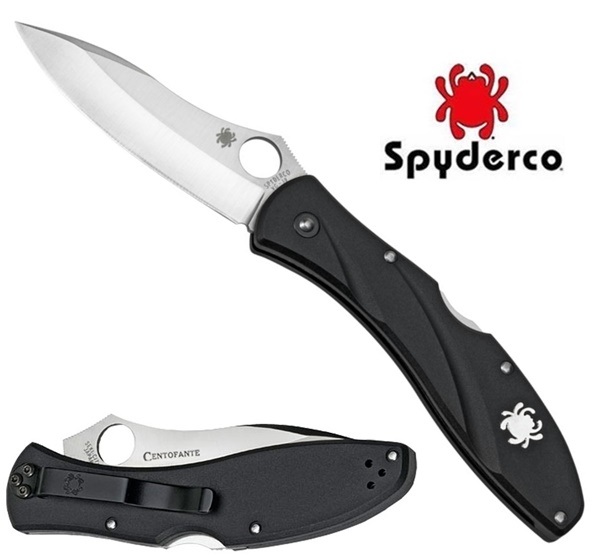 Spyderco Centofante 3, FRN Black, C66PBK3