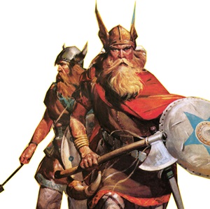 viking páncélok, fegyverek